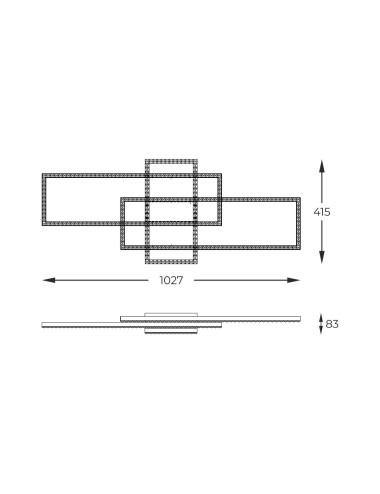 Ceiling lamp Ervi LED