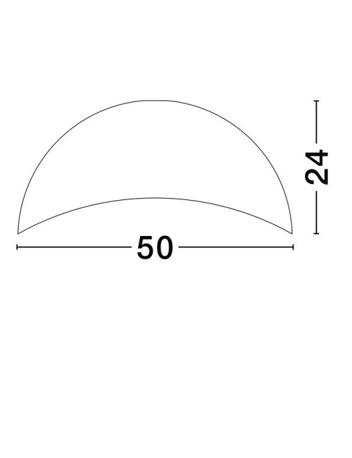 Griestu lampa Opsi Ø50