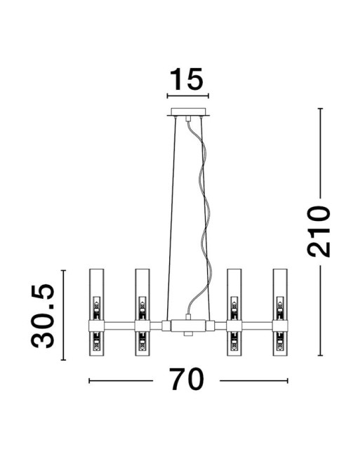 Lühter Century Ø70