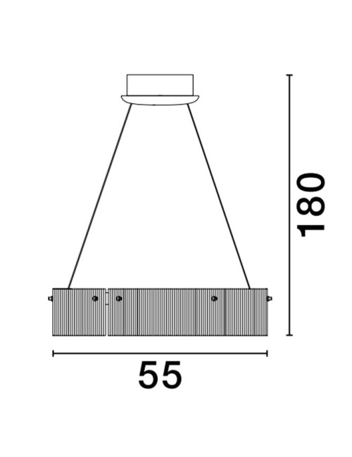 Chandelier Pauline Ø55 LED