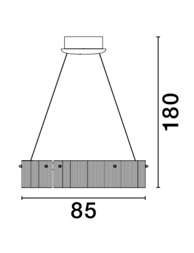 Lustra Pauline Ø85 LED 9695263 | Nova Luce | TavaGaisma.lv