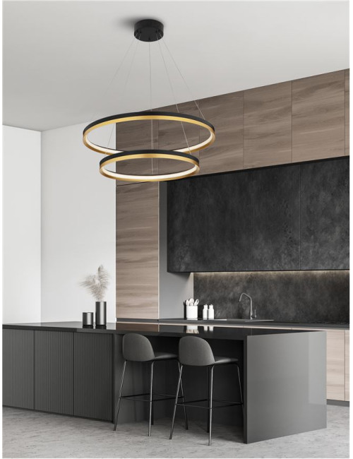 Pendant lamp Cantria Ø80 LED