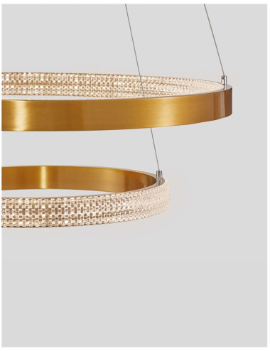 Pendant lamp Cornice Ø60 LED 9862852 | Nova Luce | TavaGaisma.lv/en