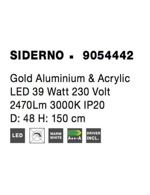 Ripplamp Siderno Ø48 LED