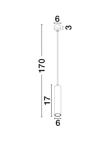 Ripplamp Marupe Ø6