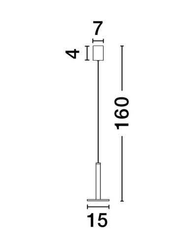 Ripplamp Palencia Ø15 LED