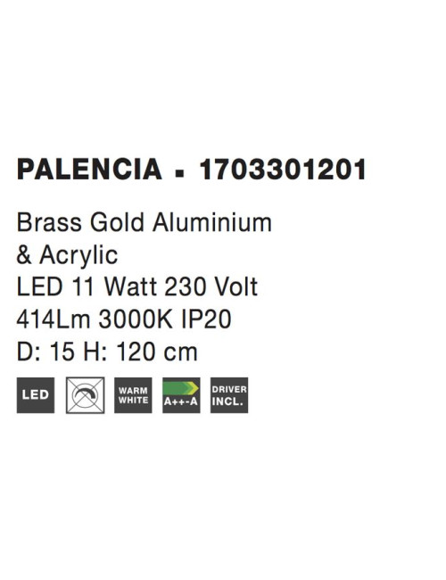 Ripplamp Palencia Ø15 LED