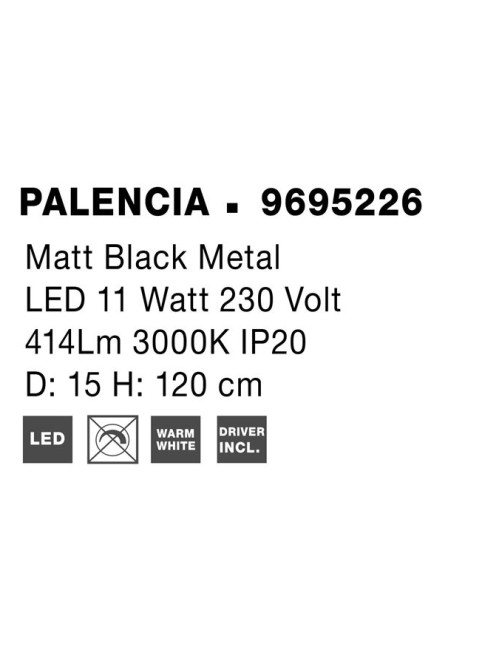 Ripplamp Palencia Ø15 LED