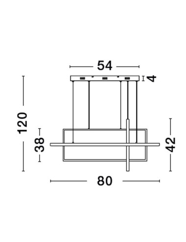 Ripplamp Clea LED 9756719 | Nova Luce | TavaGaisma.lv/et