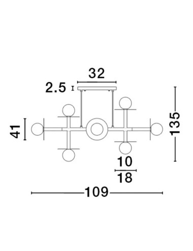 Pendant lamp Pielo